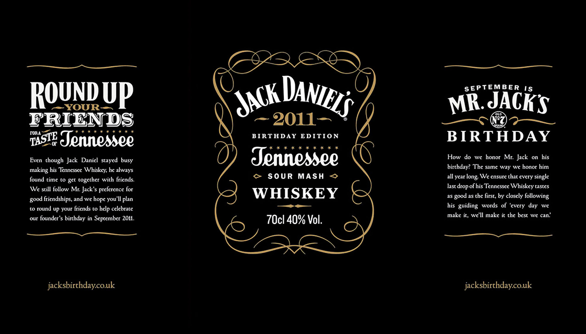 Jack Daniels Branding Packaging