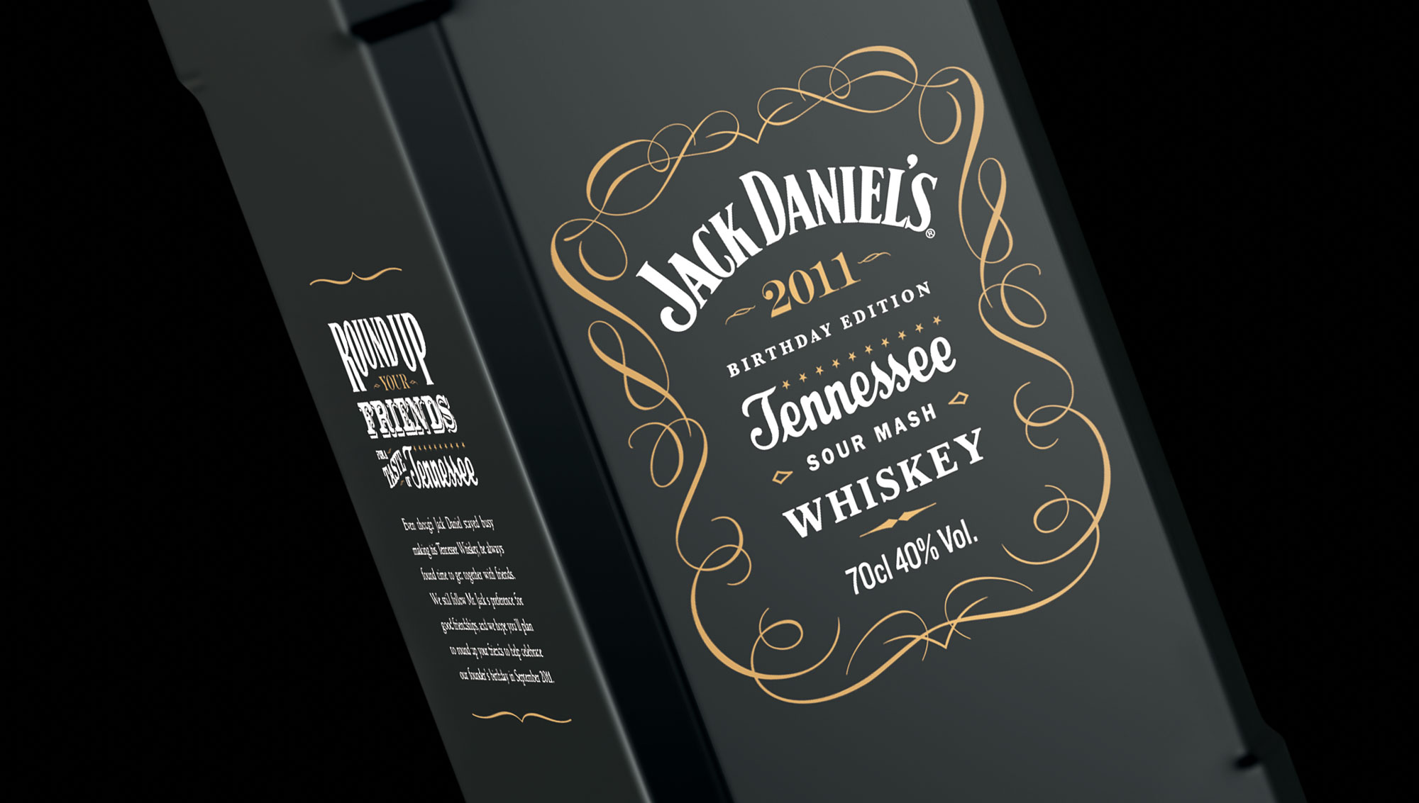 Jack Daniels Branding Packaging