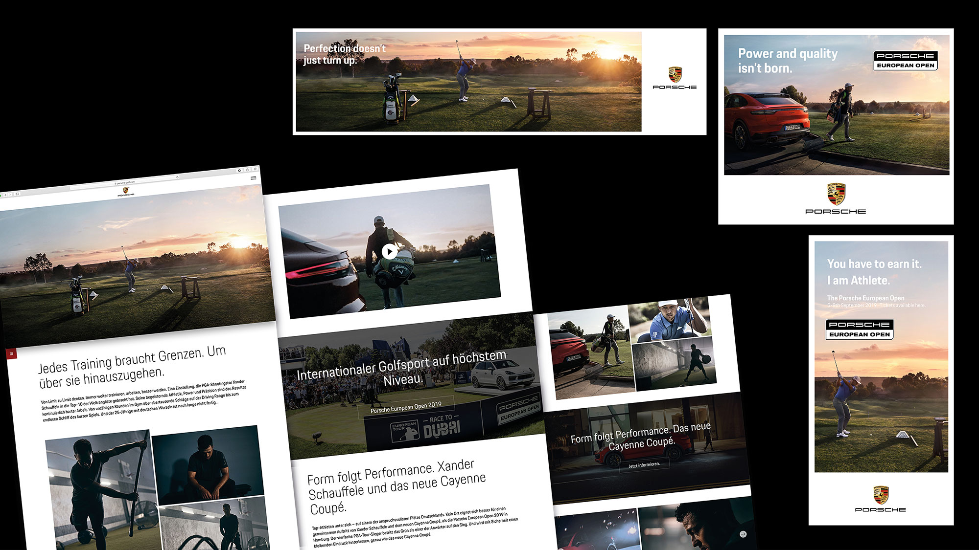 Porsche ‘I am Athlete’ Campaign