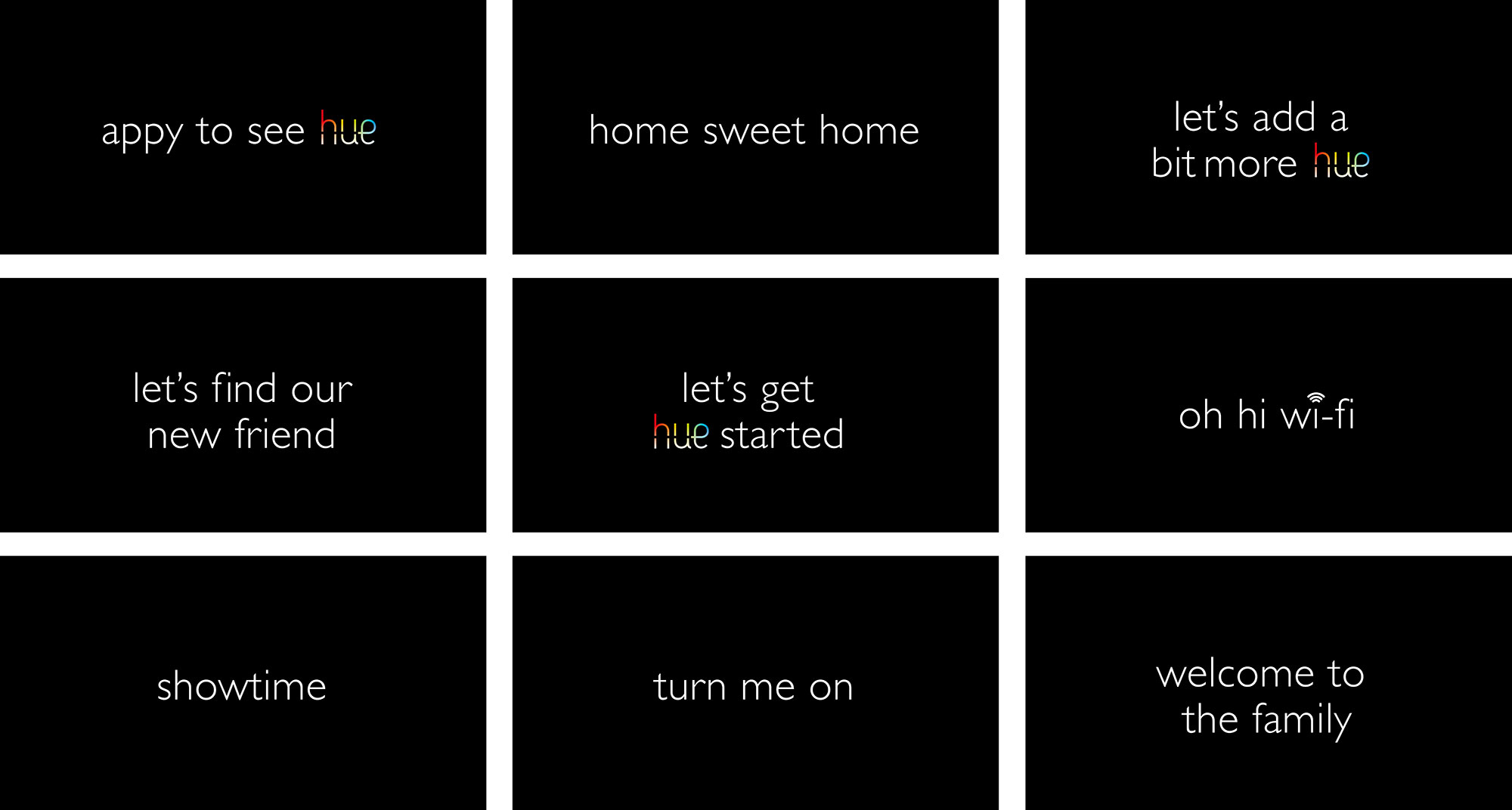 Philips Hue branding & launch
