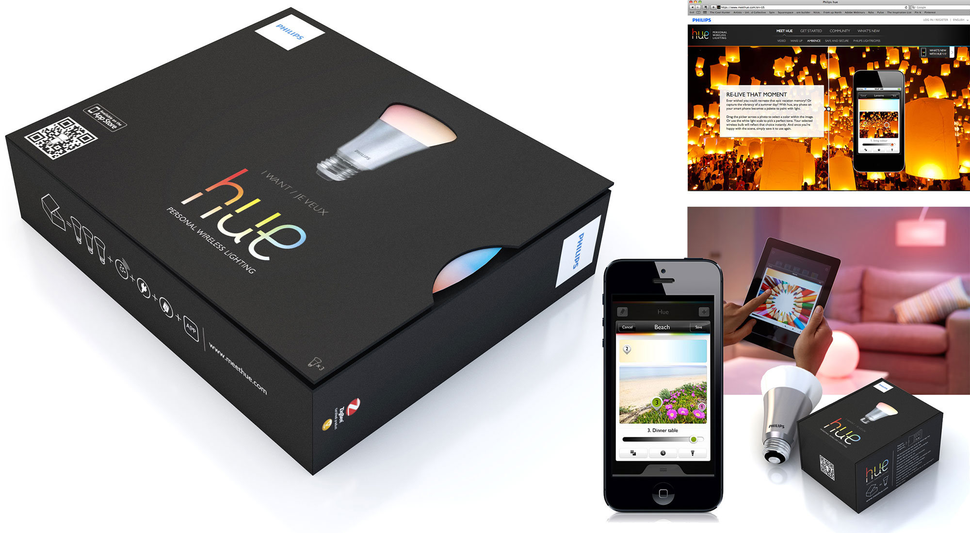 Philips Hue branding & launch